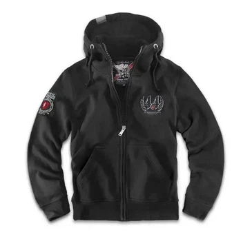 Толстовка на молнии мужская Dobermans Aggressive Combat Gear BZ15BK 3XL Черная