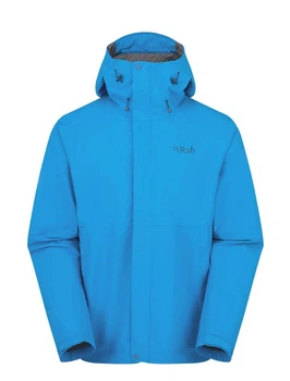 Мембранна куртка чоловіча Rab Downpour Jacket, Maya Blue, M
