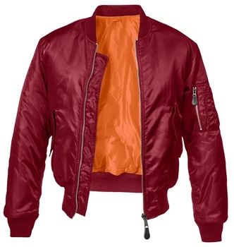 Куртка Brandit MA1 Jacket Burgundy (S)