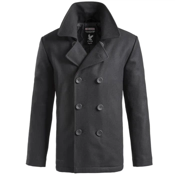 Бушлат Surplus Pea Coat BLACK (S)