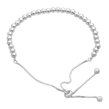 Серебряный браслет с без камней, вес изделия 4,6 гр (2183839)
