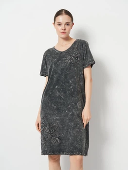 Сукня Romeo Life 5XL сірий меланж 7633-01