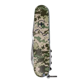 Складаний ніж Victorinox Climber Army Піксель для активного відпочинку та туризму багатофункціональний з камуфляжним