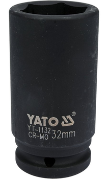 Торцева головка ударна YATO подовжена 3/4" 32 мм (YT-1132)