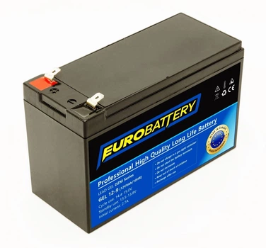 Аккумуляторная гелевая батарея EuroBattery 12v-9ah