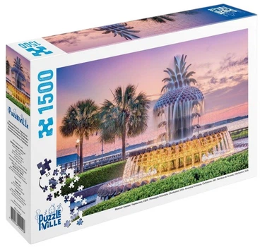 Пазл Puzzle Ville Фонтан Ананас, Чарльстон, США 1500 елементів (PZL1500_4)