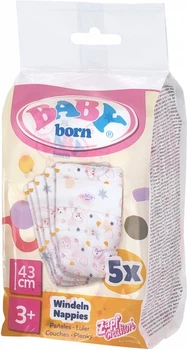 Подгузники для куклы Baby Born 5 шт (838358)