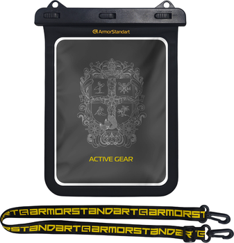 Чохол для планшета водонепроникний ArmorStandart Capsule Tab універсальний Black (ARM84420)