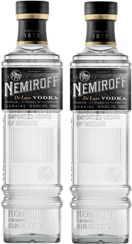 Набір Горілка Nemiroff De Luxe 0.75 л 40% + Горілка Nemiroff De Luxe 0.75 л 40% (4820181427016+4820181427016)