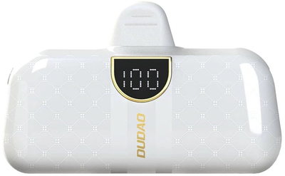 УМБ Dudao K20SC USB-C 5000 mAh White (6976625331345)