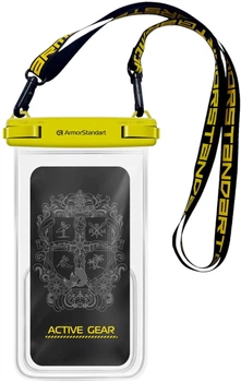 Чохол для смартфона водонепроникний ArmorStandart Capsule Double Pockets Yellow (ARM84416)
