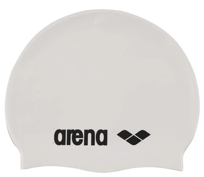 Шапочка для плавания Arena Classic Silicone (91662-015) White