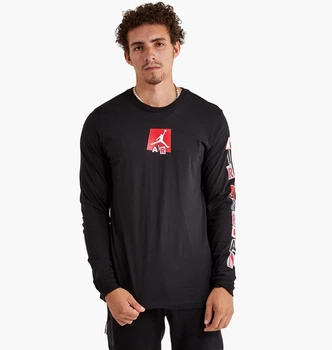 Лонгслив Air Jordan Air Long-Sleeve Tee Black FD7017-010 M