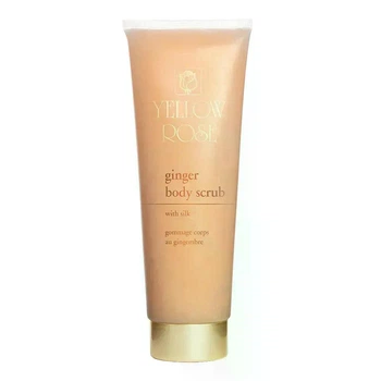 Имбирный скраб Yellow Rose для тела с шелком Ginger Body Scrub With Silk 250 мл