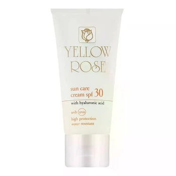 Сонцезахисний зволожувальний крем Yellow Rose для обличчя Sun Care Cream SPF 30, 50 мл
