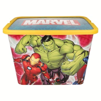 Контейнер для дитячих речей 23 л месники Stor Avengers 627 г 39 х 29 х 27 см високоякісний пластик