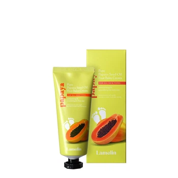 Крем для ніг з олією насіння папаї Lamelin Pure Papaya Seed Oil Foot Balm Cream 100 мл