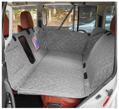 Автогамак для собак с обзорной сеткой и уплотнённым дном 137×164 см (АОЖз-612-36)