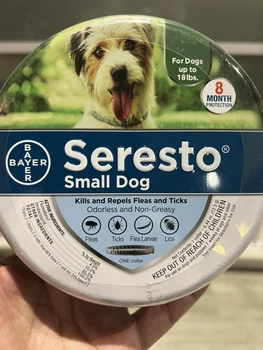 Нашийник проти бліх та кліщів Seresto Small Dog від Bayer — 8 місяців захист