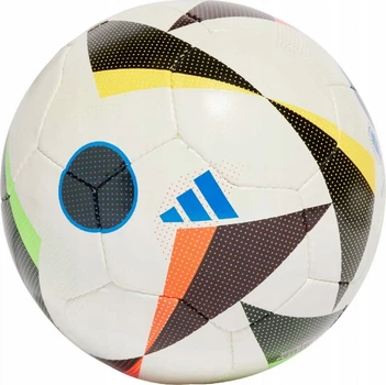 М'яч футбольний Adidas Euro24 Pro TRN Fussballliebe IN9377 розмір 4, чорно-білий