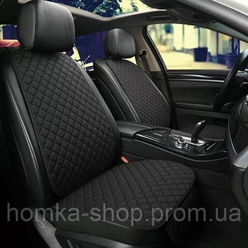 Накидки на сиденья авто Premium универсальные комплект Черный (A-54)