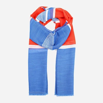 Палантин женский Tom Tailor 174003 Сине-красный (2200004652979)
