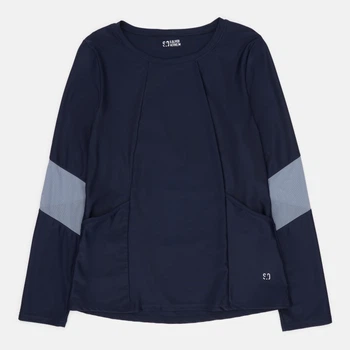 Спортивный топ для фитнеса женский s.Oliver 184031 М Темно-синий (2200004869056)