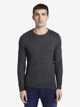 Джемпер мужской Tom Tailor 166631 XL Черный с серым (2200004553368)