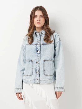 Джинсова куртка жіноча Veto Jeans 192760 S Синій (2200005099483)