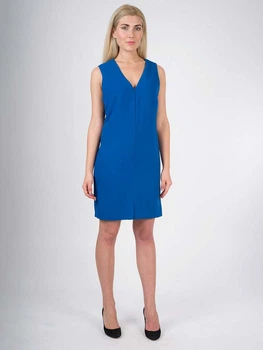 Платье короткое летнее женское Mango 120 772 L Синее (2200003410990)