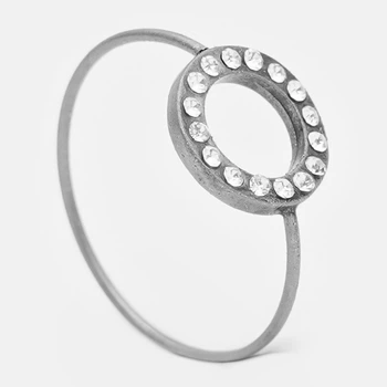 Кольцо Moss Copenhagen 181187 16,5-17 Темно-серое (LV2200004811178)