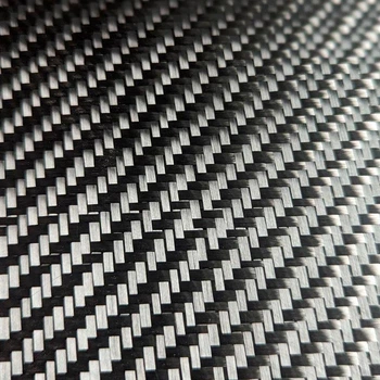 Ткань карбоновая 3K 200 г/м² плетение Twill (углеродное волокно)