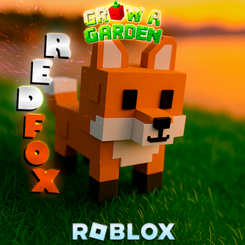 Червона лиса (Red Fox) Pet - Roblox (Grow A Garden)