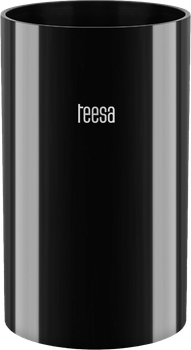 Контейнер для кухонного приладдя Teesa чорний 17.5 x 11.3 см (5901890068178)