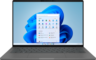 Ноутбук ASUS Zenbook A14 OLED UX3407RA-QD010W (90NB1502-M00F40) Iceland Gray + фірмовий чохол