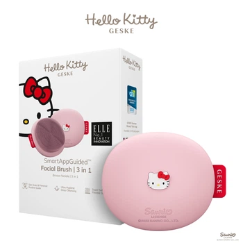 Щітка для обличчя GESKE Facial Brush by Hello Kitty pink (HB0238)