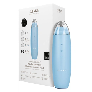 Мікродермабразійний пристрій для видалення чорних цяток GESKE MicroDermabrasion Blackhead Remover aquamarine (HB0565)