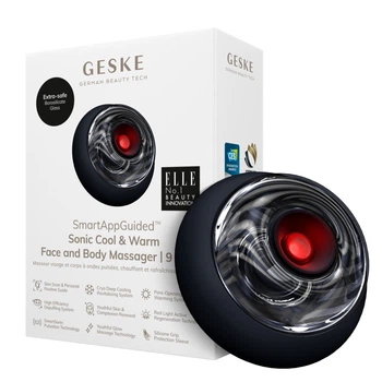 Масажер для обличчя та тіла GESKE Sonic Cool&Warm Face and Body Massager black (HB0275)