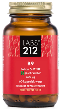 Вітамін B9 Labs212 Folian 5-MTHF 60 капсул (5903943955695)
