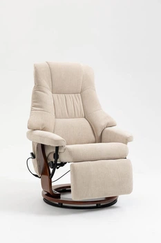 Крісло для відпочинку Avko Style ARMH 001 Beige з масажем та підігрівом