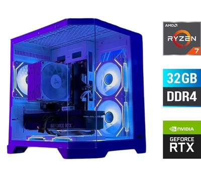 Игровой ПК Tower / AMD Ryzen 7 5700X (8 (16) ядер по 3.4 - 4.6 GHz