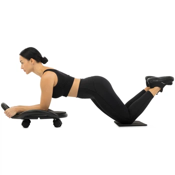 Платформа для пресса 60х52,5х22см с подушкой для ног Abdominal wheel LiveUp LP8346