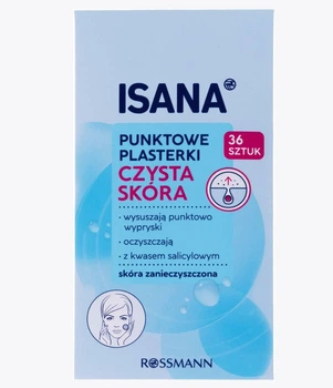 Патчі від прищів з саліциловою кислотою ISANA Reine Haut Anti-Pickel Patches 36 шт