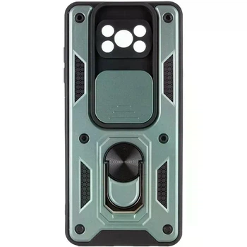 Протиударний ударостійкий чохол для Poco X3 та Poco X3 Pro та Poco X3 NFC Armor Case Keysion green