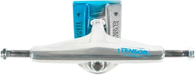 Підвіски для скейтборду TENSOR ALUM STENCIL MIRROR Raw/Light Blue Fade 5.25