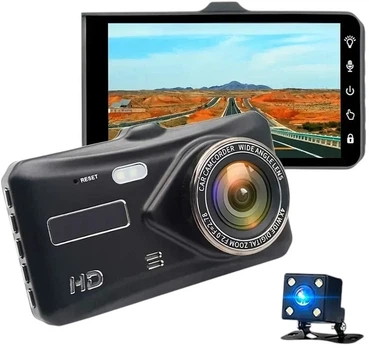 Видеорегистратор Inspire A12 FullHD 1296p с Touch экраном и камерой заднего вида (152785438)