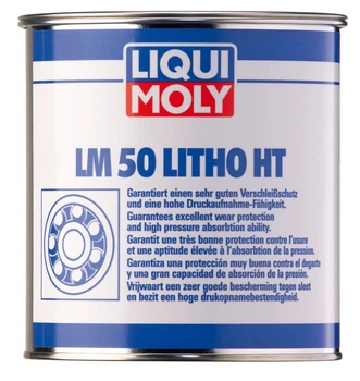 Высокотемпературная смазка для подшипников ступиц литиевая Liqui Moly LM 50 Litho HT -30°С/+160°С (3407) 1л