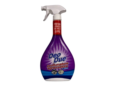Спрей обезжириватель Deo Due с ароматом фиалки sgrassatore con profumo di viola, 600 мл