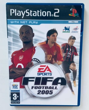 Диск для PlayStation 2 - FIFA Football 2005, английская версия, Б/У