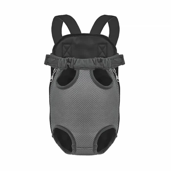 Рюкзак-кенгуру переноска для животных Lesko SY210814 Gray L